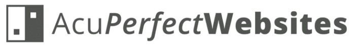 AcuPerfect Websites Logo - Gray